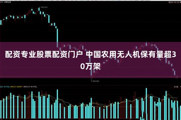配资专业股票配资门户 中国农用无人机保有量超30万架